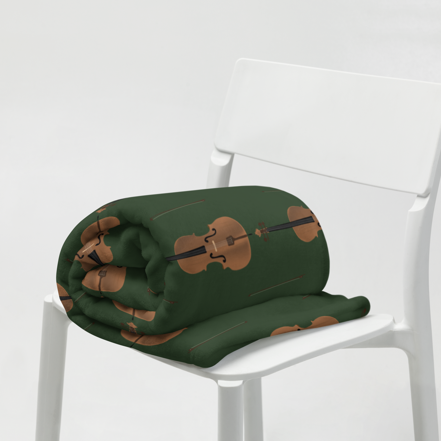 Cello Throw Blanket Myrtle Green Signature
