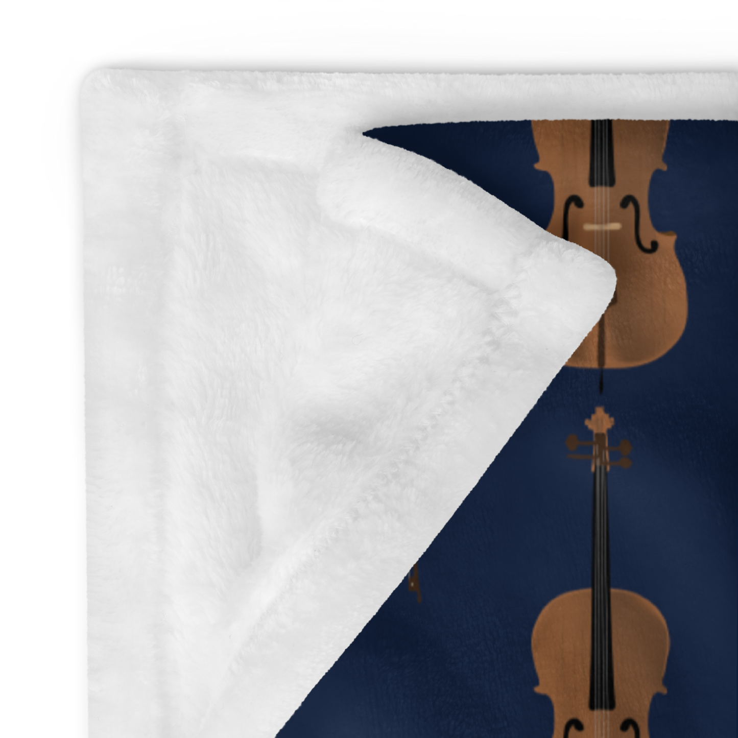 Cello Throw Blanket Navy Signature