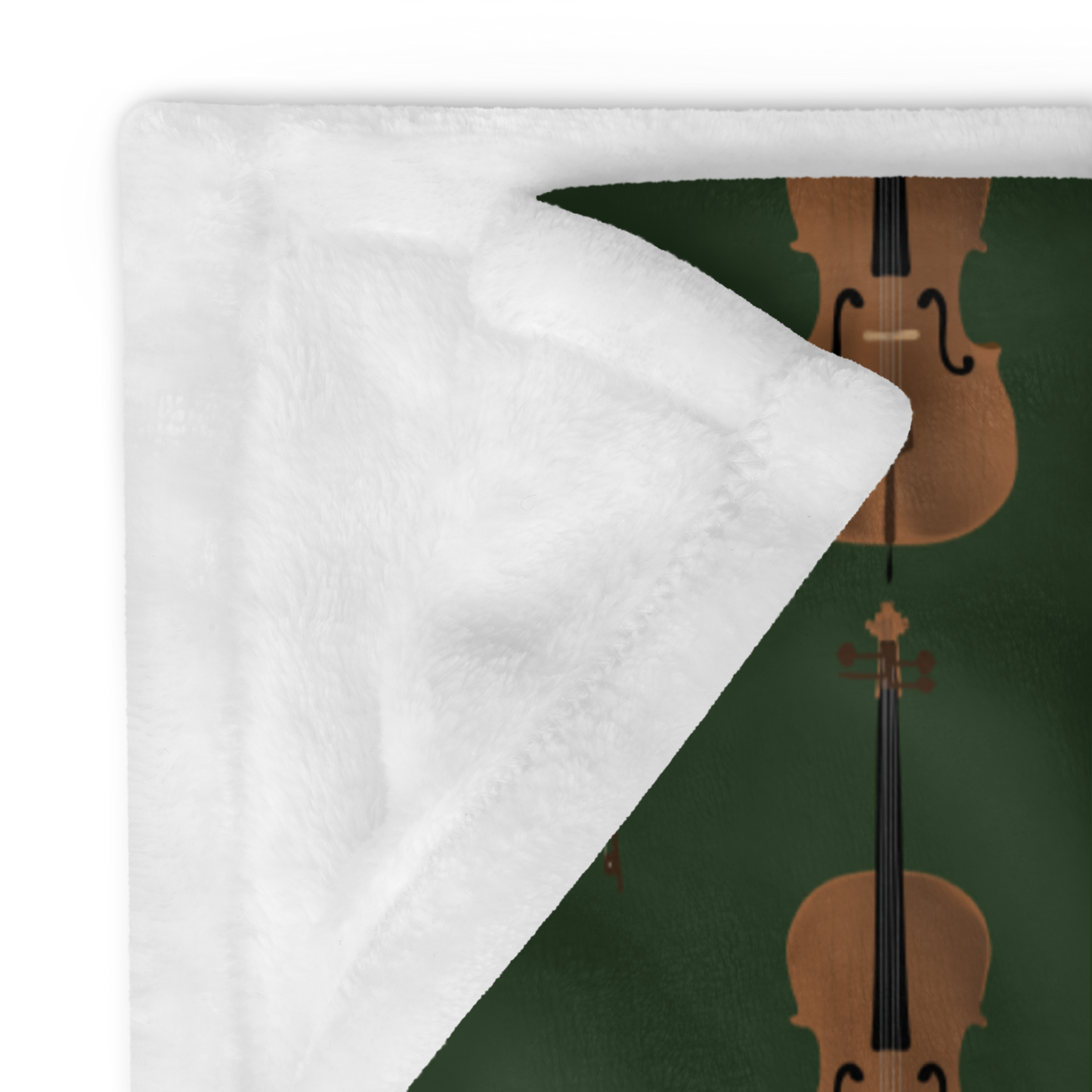 Cello Throw Blanket Myrtle Green Signature